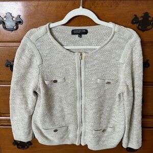 Knitted Sweater, Zip Up
